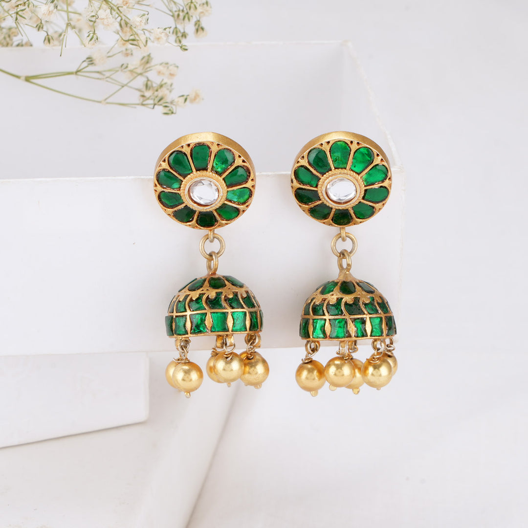 Nura Kundan Jhumkas