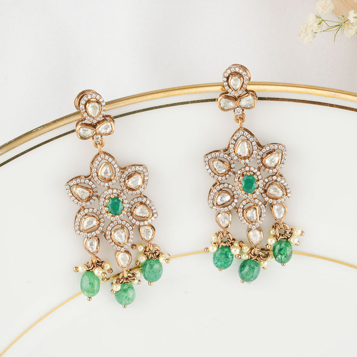 Laveena Victorian Long Earrings