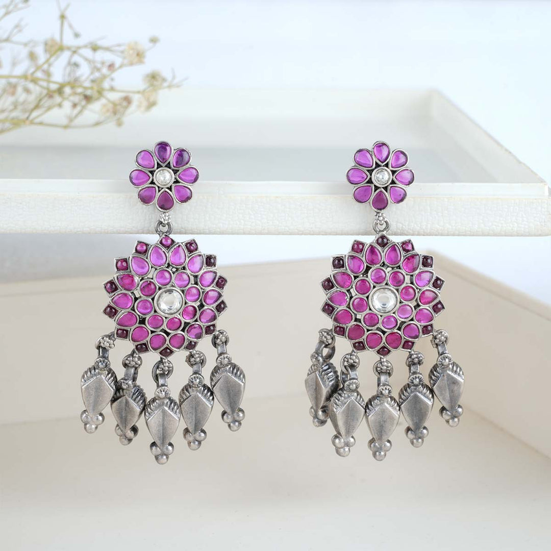 Heera Oxidised Earrings – The Amethyst Store1
