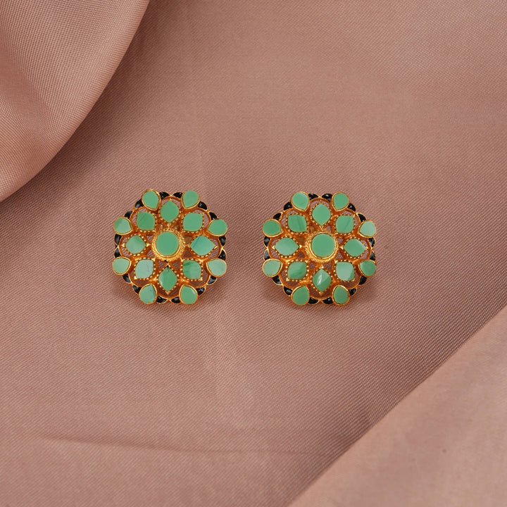 Mystical Jaipur Kundan Studs