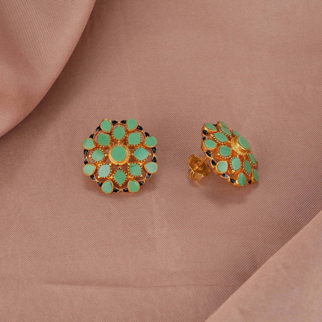 Mystical Jaipur Kundan Studs