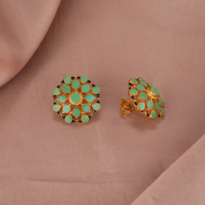 Mystical Jaipur Kundan Studs