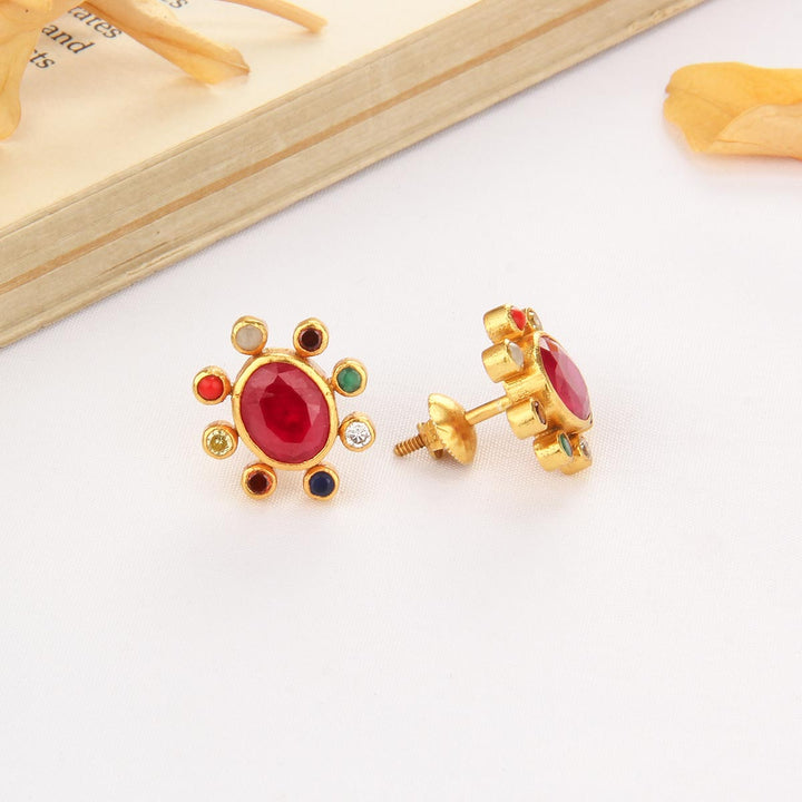 Rakshana Stone Studs