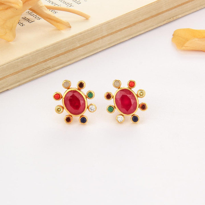 Rakshana Stone Studs