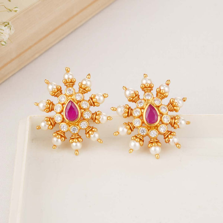 Hirani Stone Studs