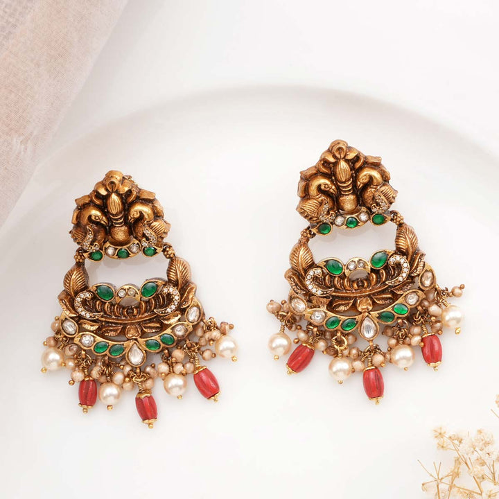 Virkitha Deep Nagas Earrings