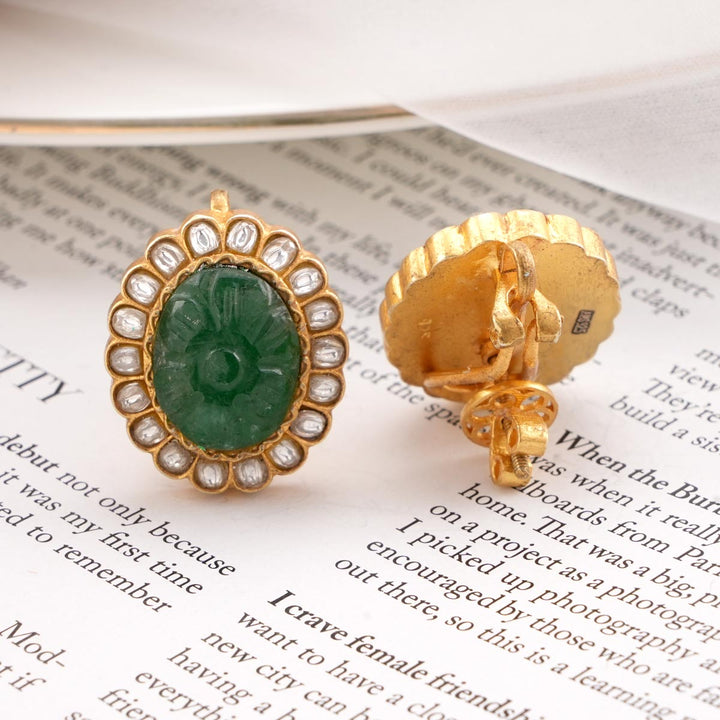 Iconic Kundan Studs