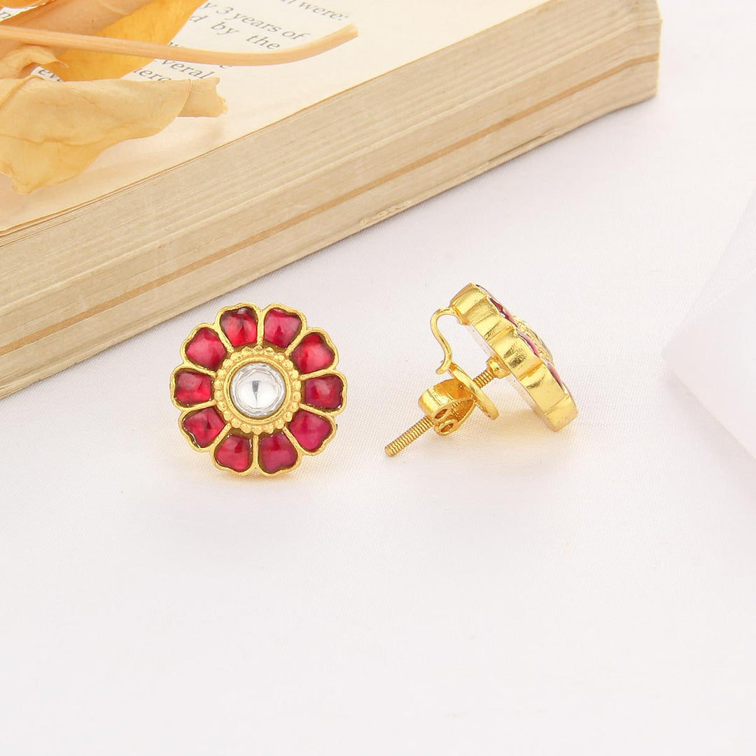 Nethra Kundan Studs