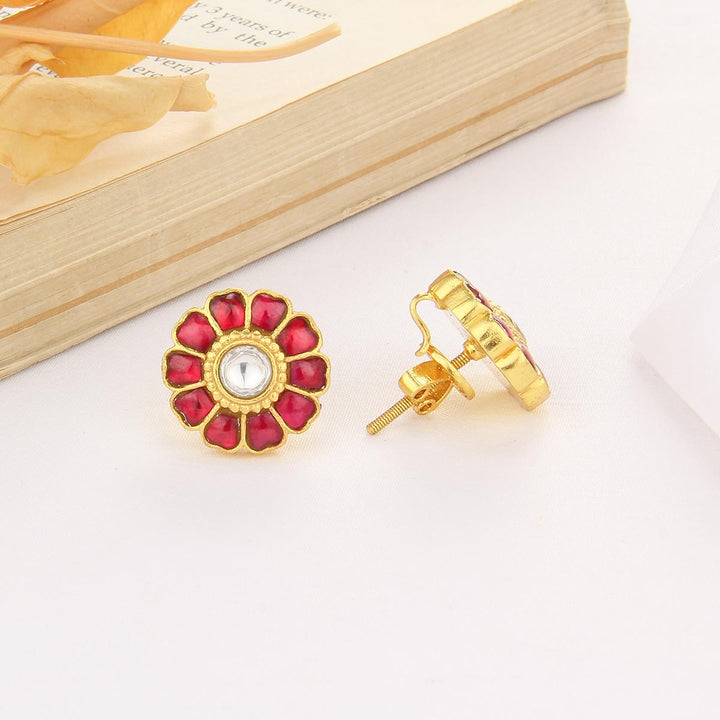 Nethra Kundan Studs