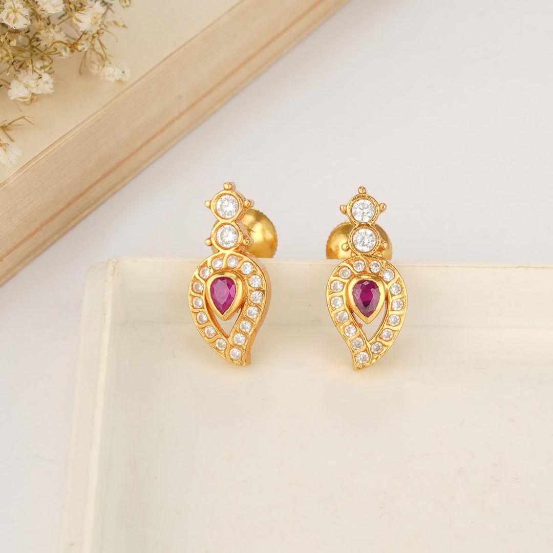 Deepika Stone Studs - AMS-106-8232