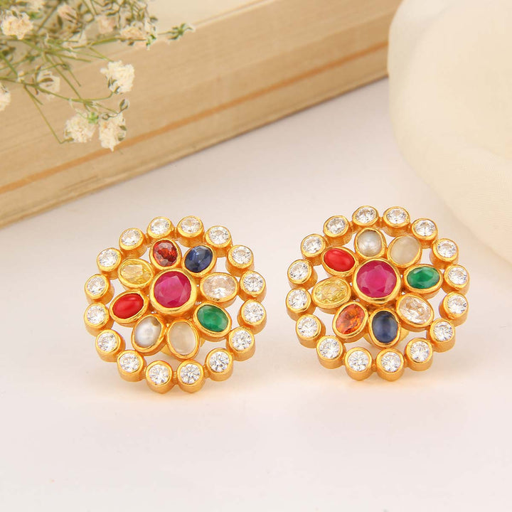 Herita Stone Studs