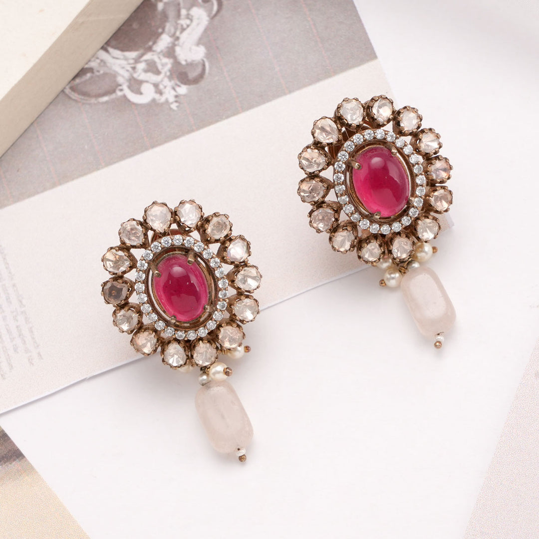 Pretty Pink Victorian Drops