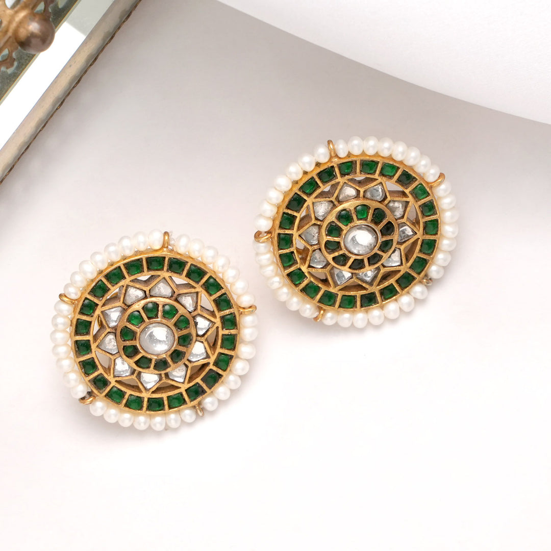 Shathirasri Kundan Studs
