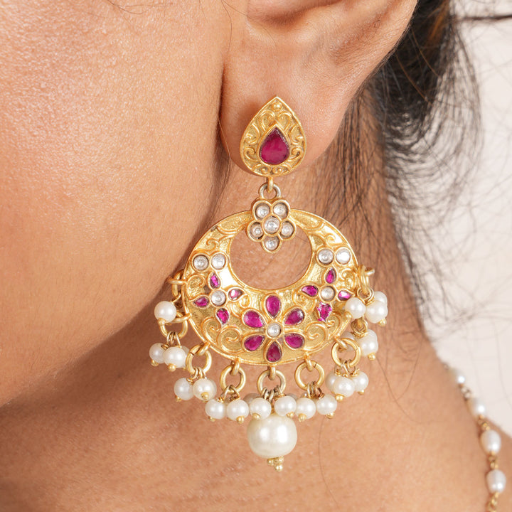 Lunar Tides Long Earrings