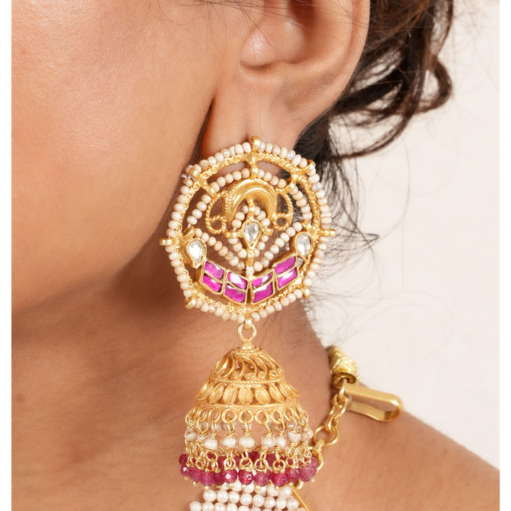 Mystic Halo Long Earrings