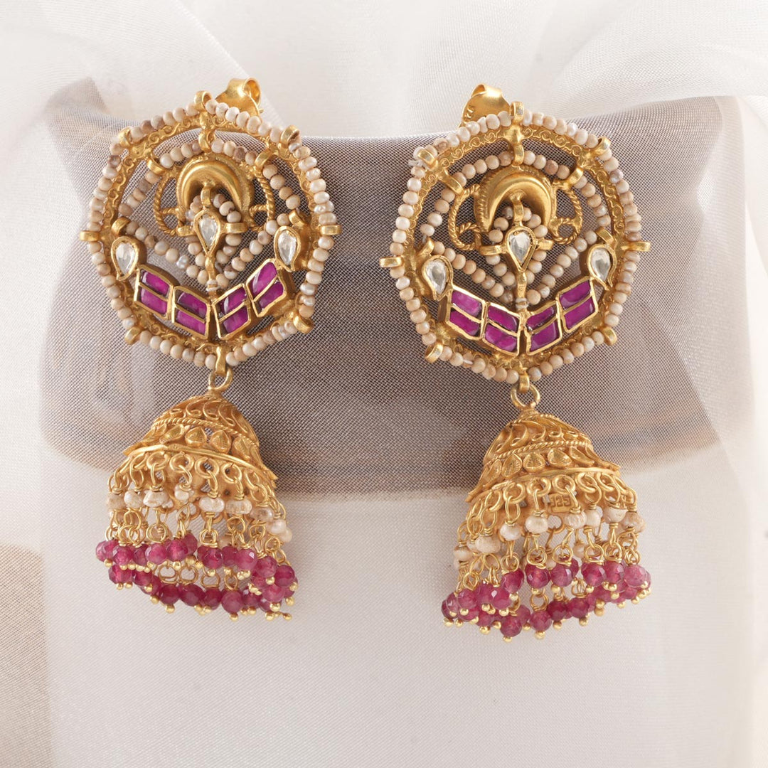 Mystic Halo Long Earrings