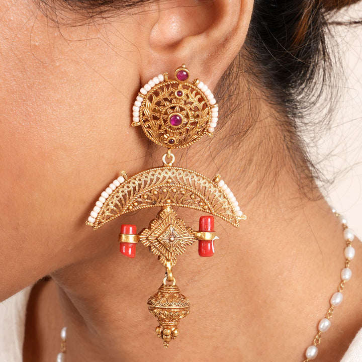 Unique verse Long Earrings