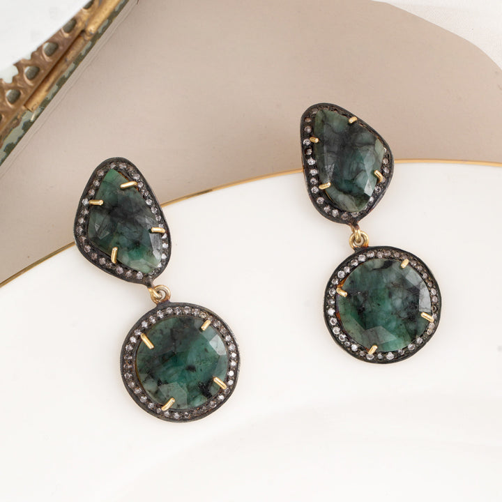 Golden Aura Boho Earrings