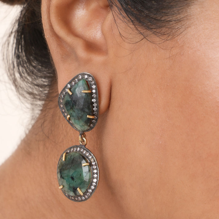 Golden Aura Boho Earrings