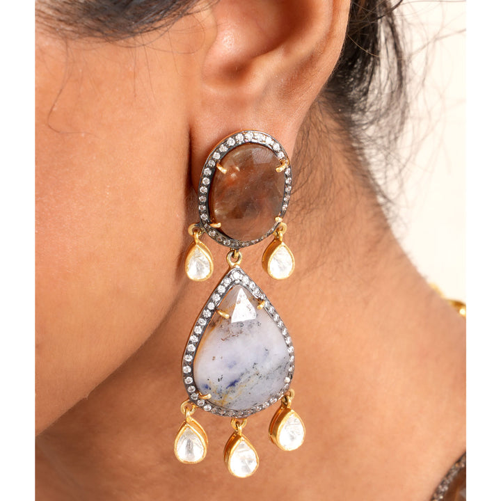 Moon Phase Earrings