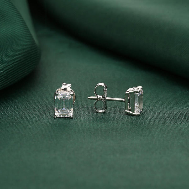 Square Sparkle Studs