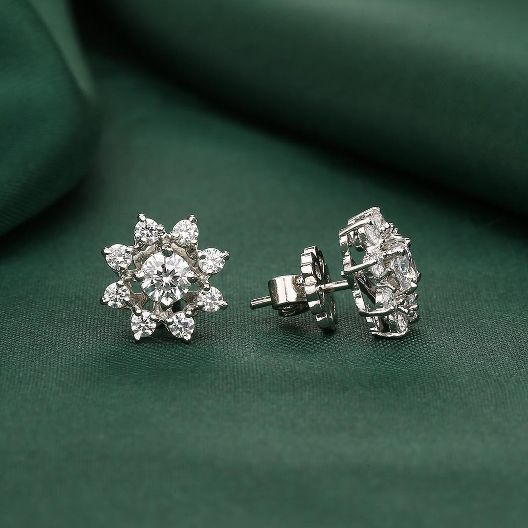 Charming Floral Studs