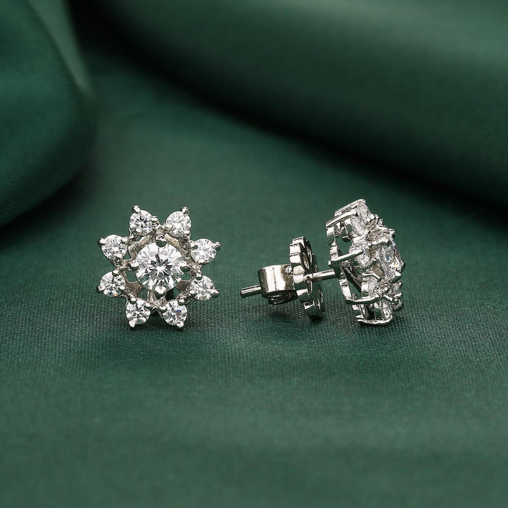 Charming Floral Studs