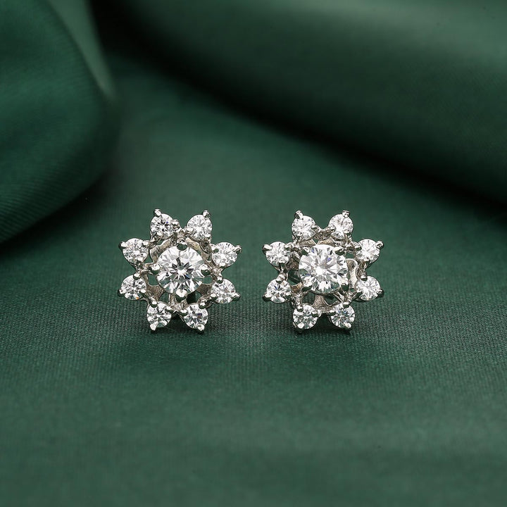 Charming Floral Studs