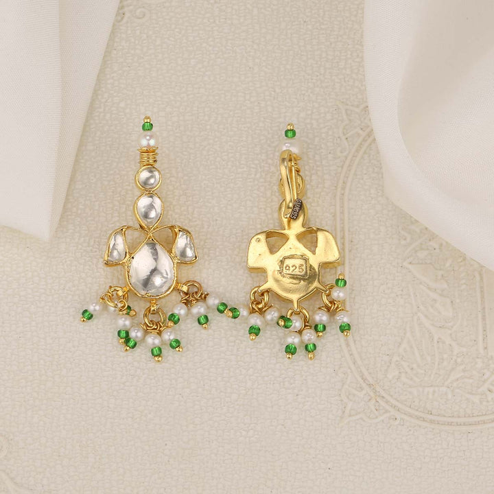 Vithushasri Stone Hook Drops Earrings