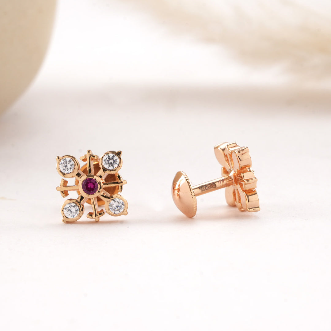 Vedhika Stone Studs