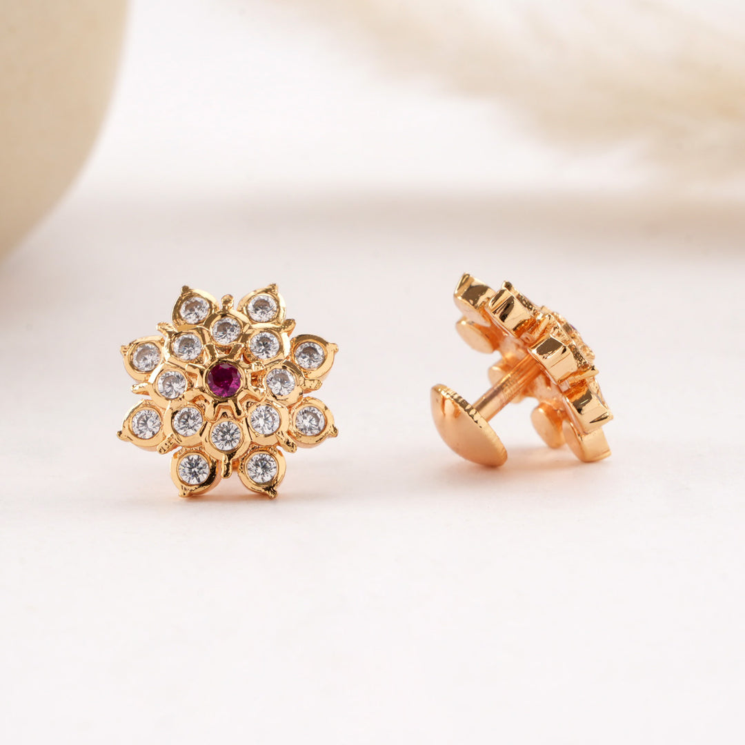Elegant Stone Studs