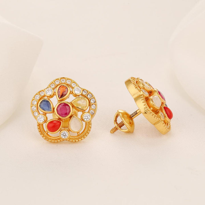Navisha Stone Studs
