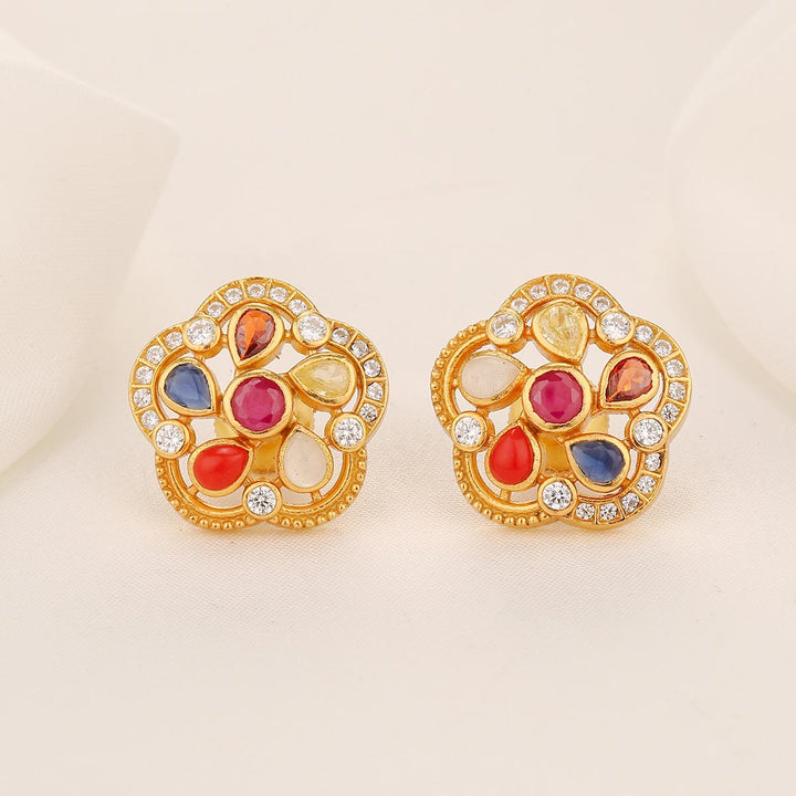 Navisha Stone Studs