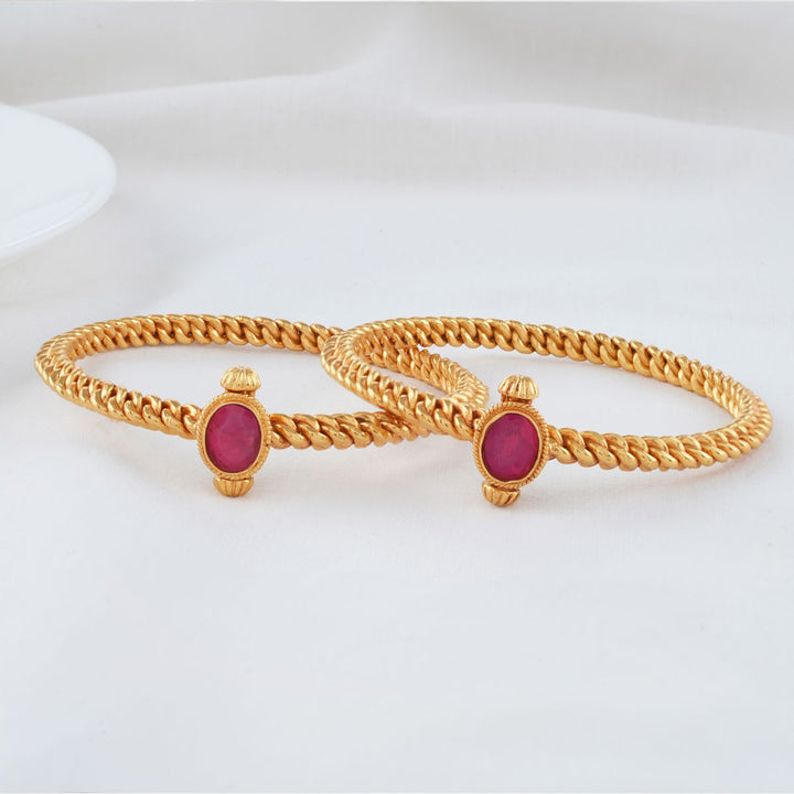 Lakshitha Stone Pair Bangle