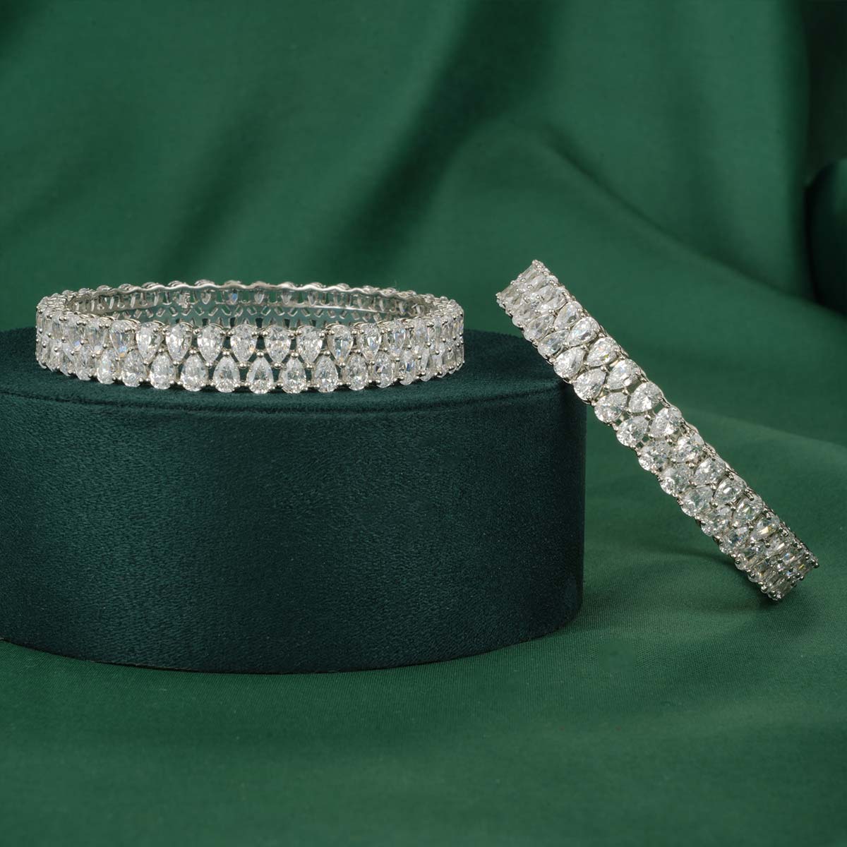 Samira Pair Bangles – The Amethyst Store
