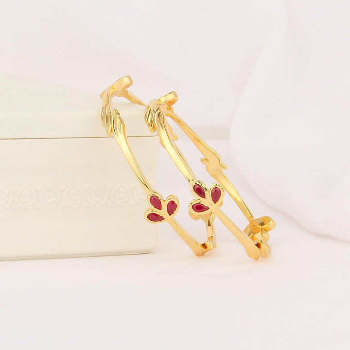 Trivya Stone Pair Bangle