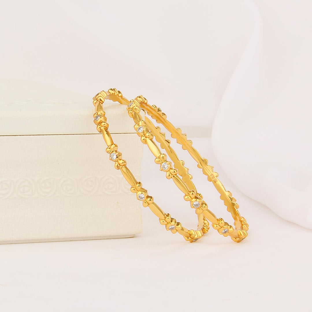 Jansika Stone Pair Bangle