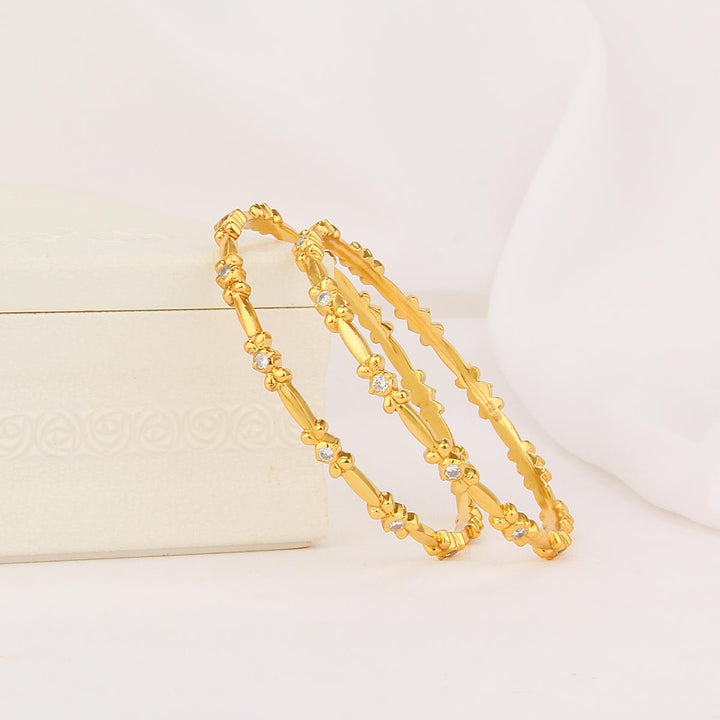 Jansika Stone Pair Bangle