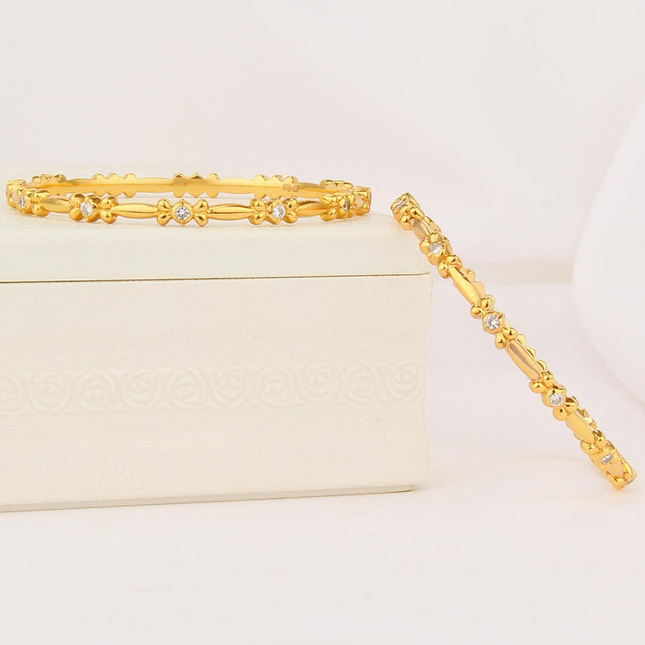 Jansika Stone Pair Bangle