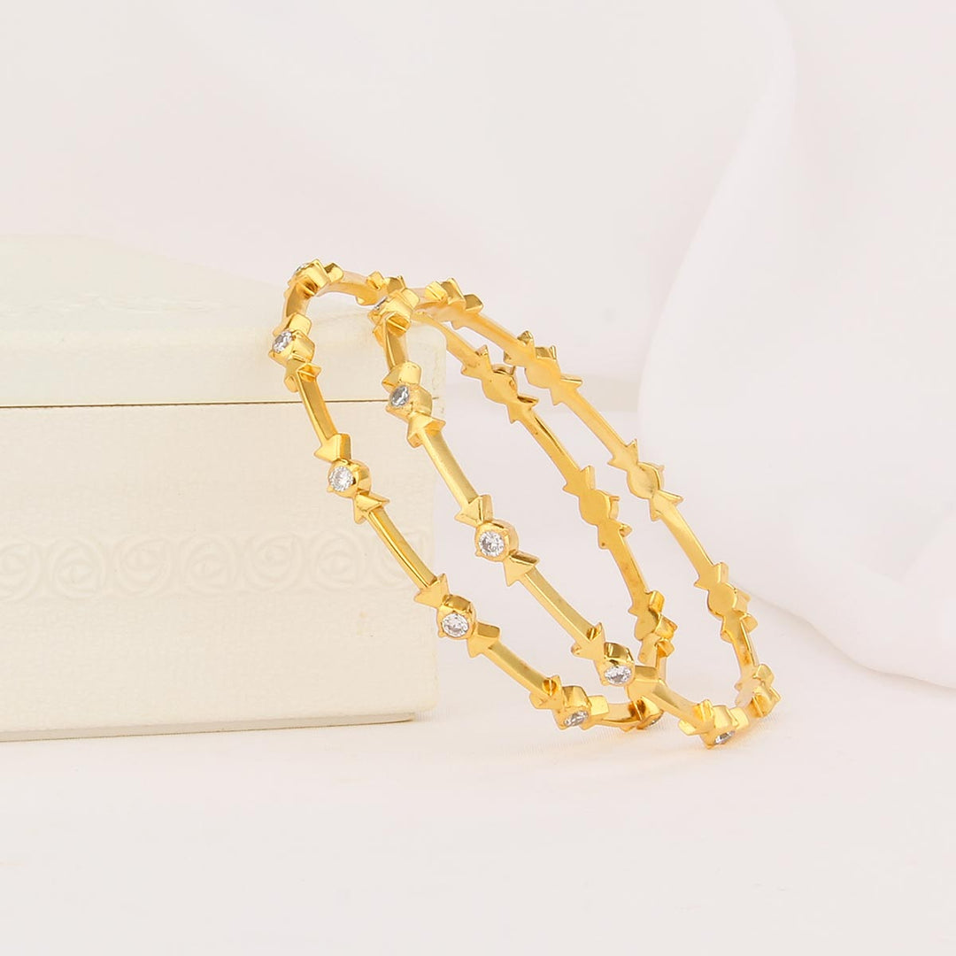 Aisha Stone Pair Bangle