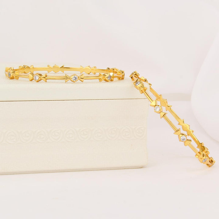 Aisha Stone Pair Bangle