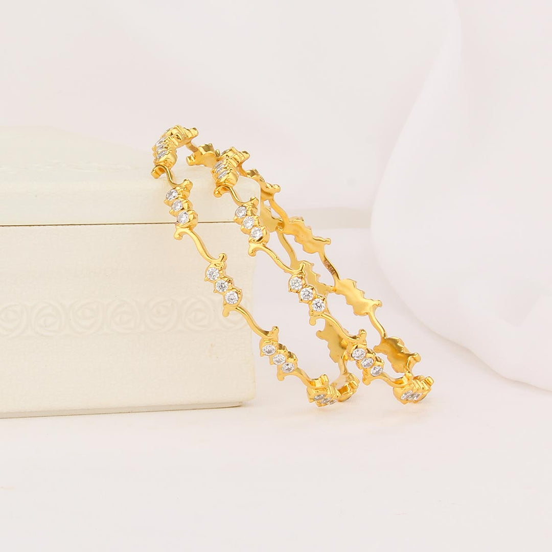 Dhivasri Stone Pair Bangle