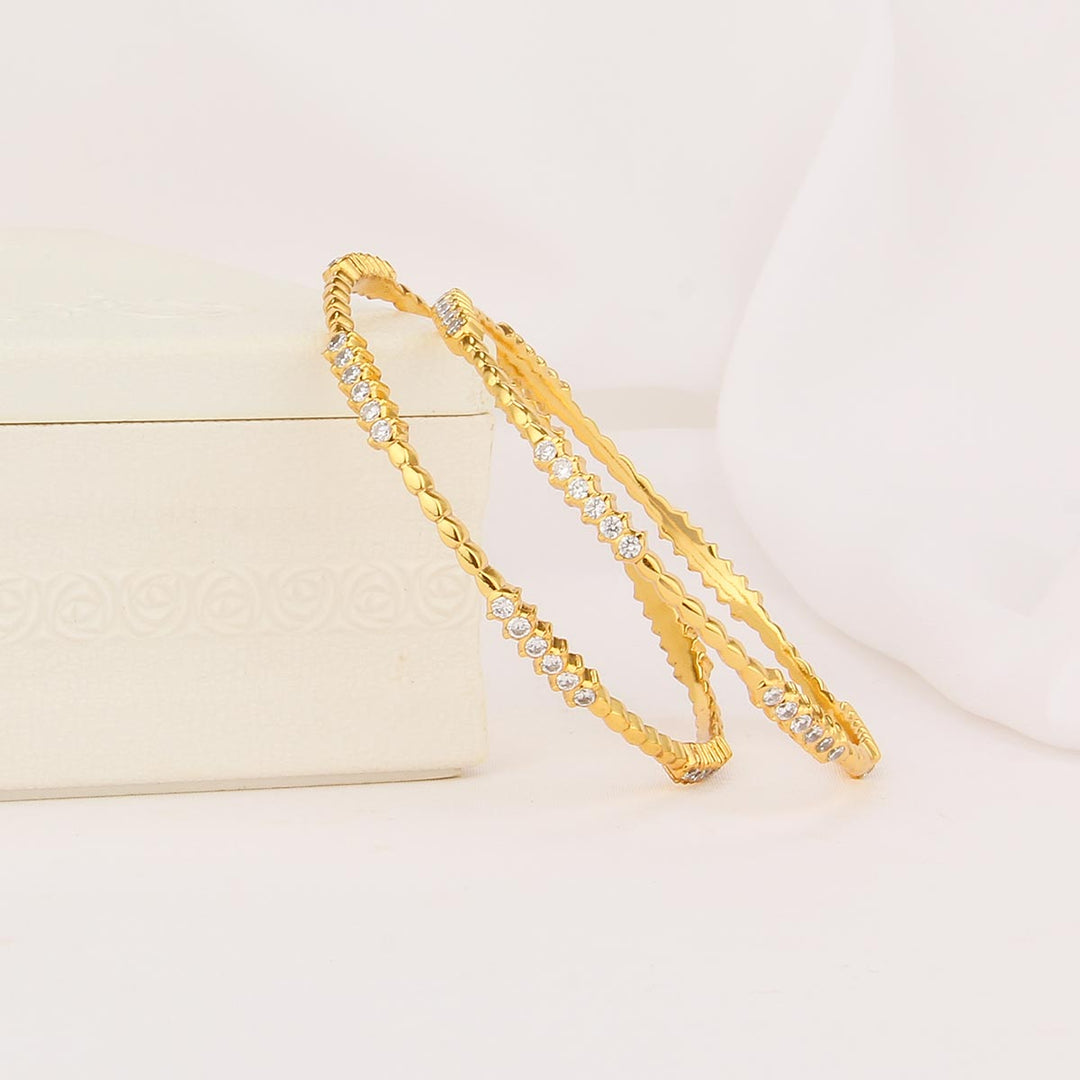 Nisha Stone Pair Bangle
