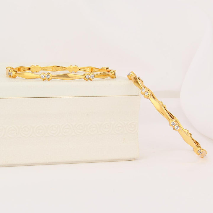 Lavish Glam Stone Pair Bangle