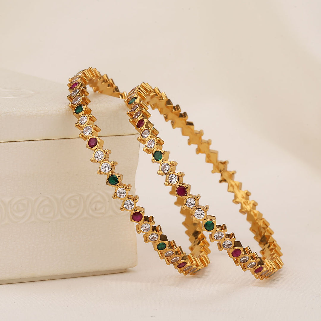 Vijitha Stone Pair Bangle