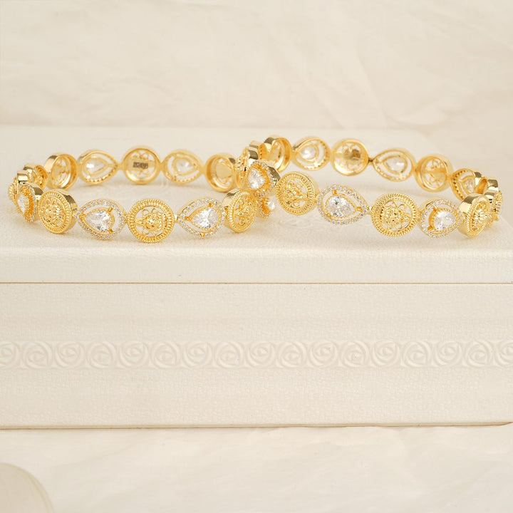 Grand Stone Pair Bangle
