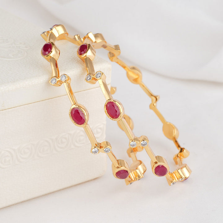 Nayana Stone Pair Bangle