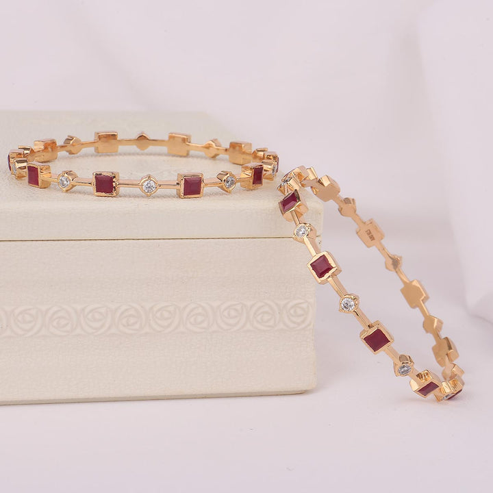 Mithra Stone Pair Bangle