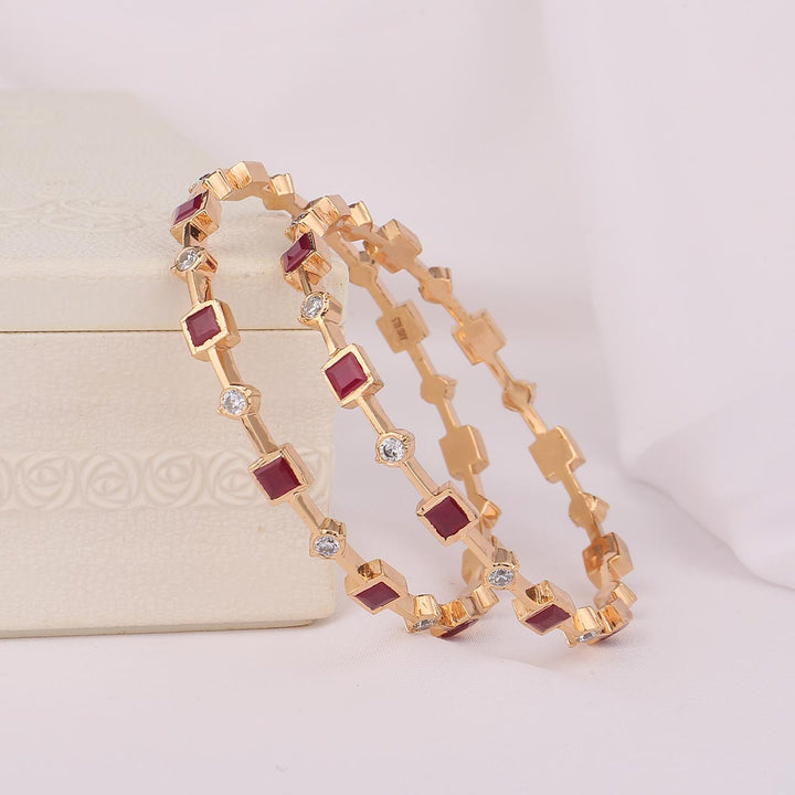 Mithra Stone Pair Bangle