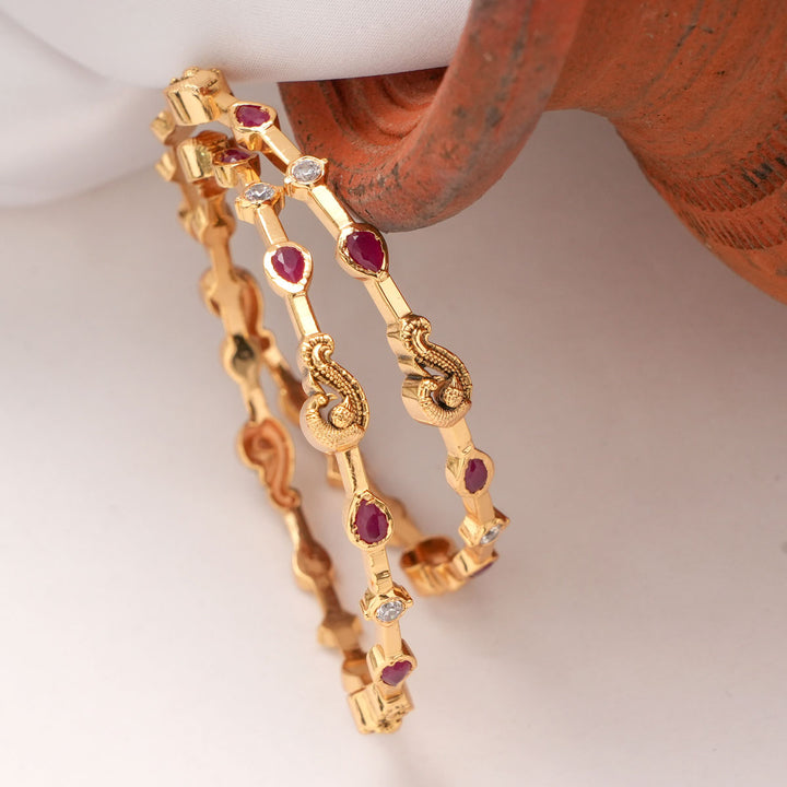 Chandrika Stone Pair Bangle